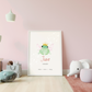 Affiche personnalisée prénom bébé - My Mini Buddies